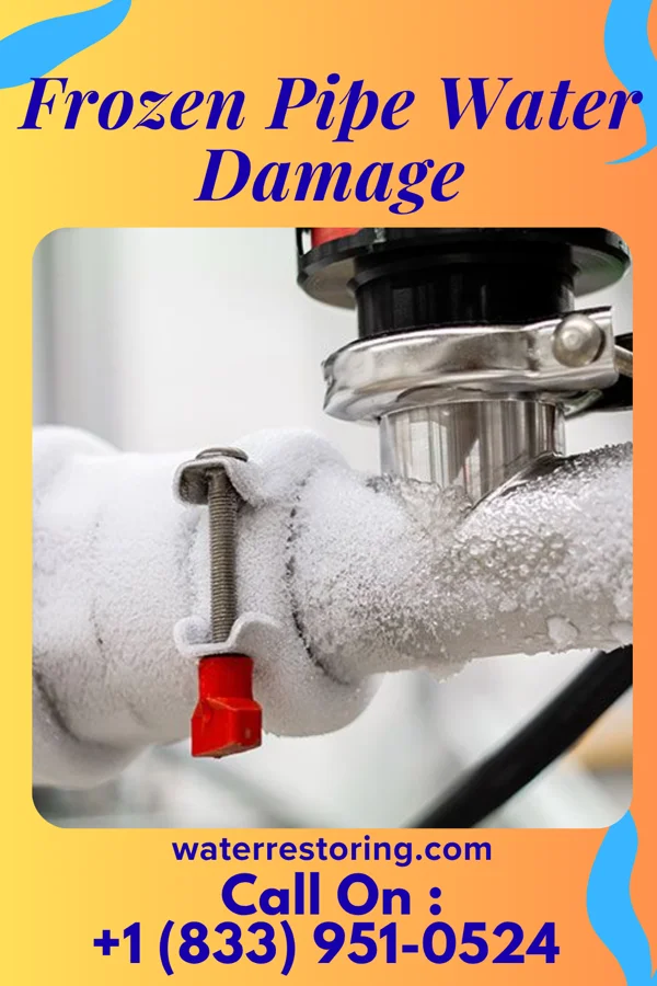 Frozen Pipe Water Damage in Bellbrook, OH